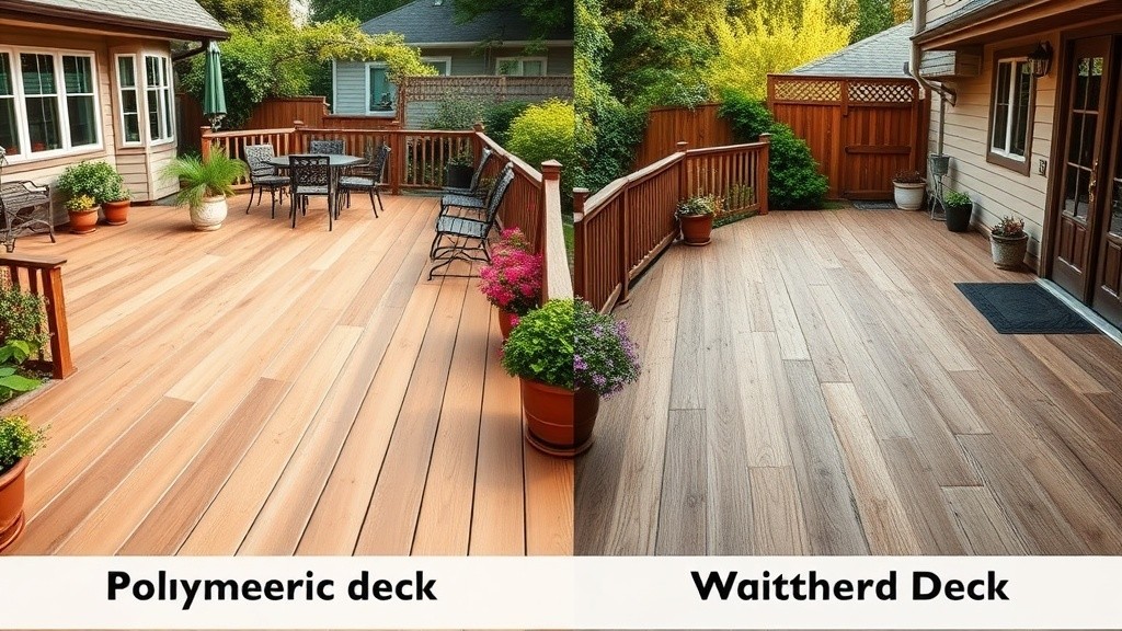 דק פולימרי מול דק עץ – מה באמת עדיף?